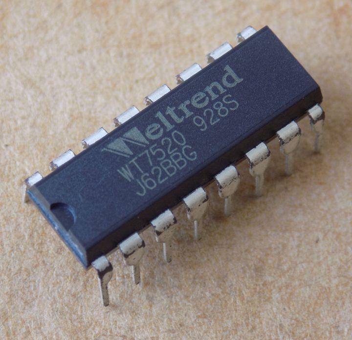Микросхема WT7520/DIP16 (30229)