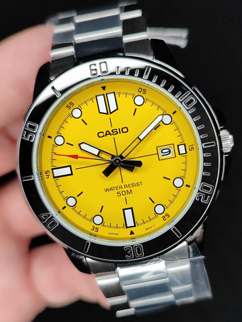Наручные часы мужские Casio MTP-VD01D-9E Timeless Collection Золотой (2676462492)
