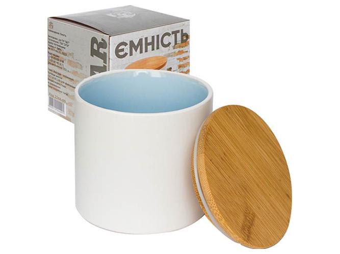 Емкость для сыпучих продуктов 420 мл Белый (MSN-2244-09)