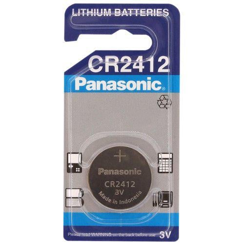 Батарейка літієва Panasonic Lithium Coin Industrial CR2412 3V блістер 1 шт. (3203)