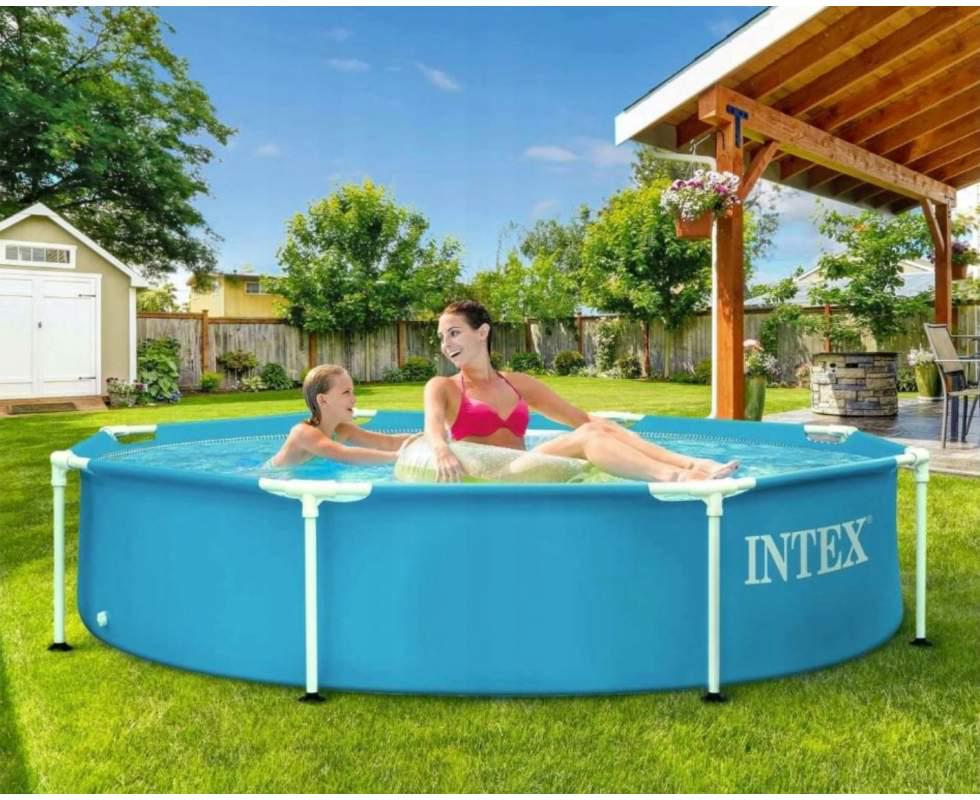Басейн каркасний Intex 244 x 51 см Синій (28205) - фото 4 Басейн каркасний Intex 244 x 51 см Синій (28205) - фото 4