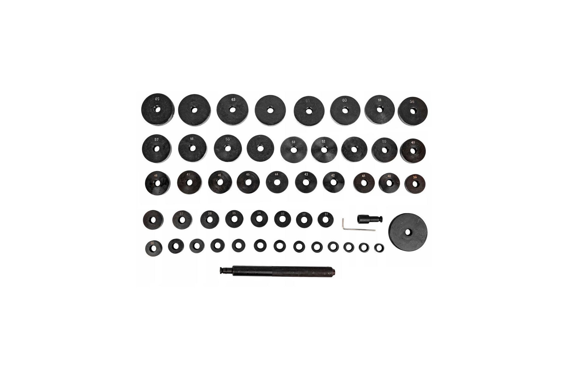 Набір інструментів для підшипників/втулок TAGRED ТА1092 18-74 мм 52 шт. (11532940) - фото 4 Набір інструментів для підшипників/втулок TAGRED ТА1092 18-74 мм 52 шт. (11532940) - фото 4