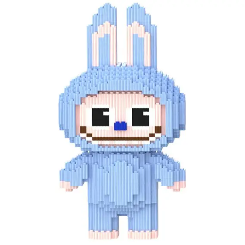 Конструктор Magic Blocks DUZ Лабубу Заяц 33 см 3130 детали (2619268096)