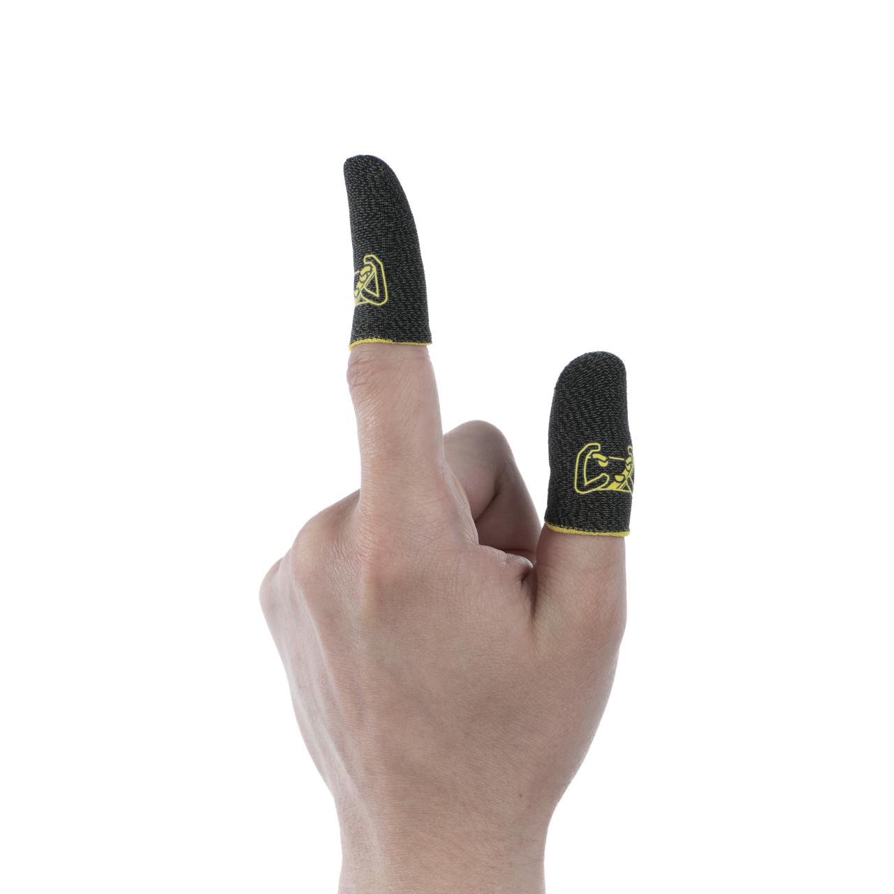 Напальчники игровые для телефона Mybuttons Classic Fiber 2 пары Черный (1848244694) - фото 5 Напальчники игровые для телефона Mybuttons Classic Fiber 2 пары Черный (1848244694) - фото 5