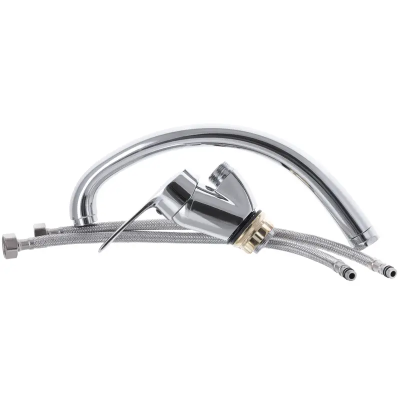 Поворотний змішувач для кухні G-Ferro Hansberg 777 - фото 3