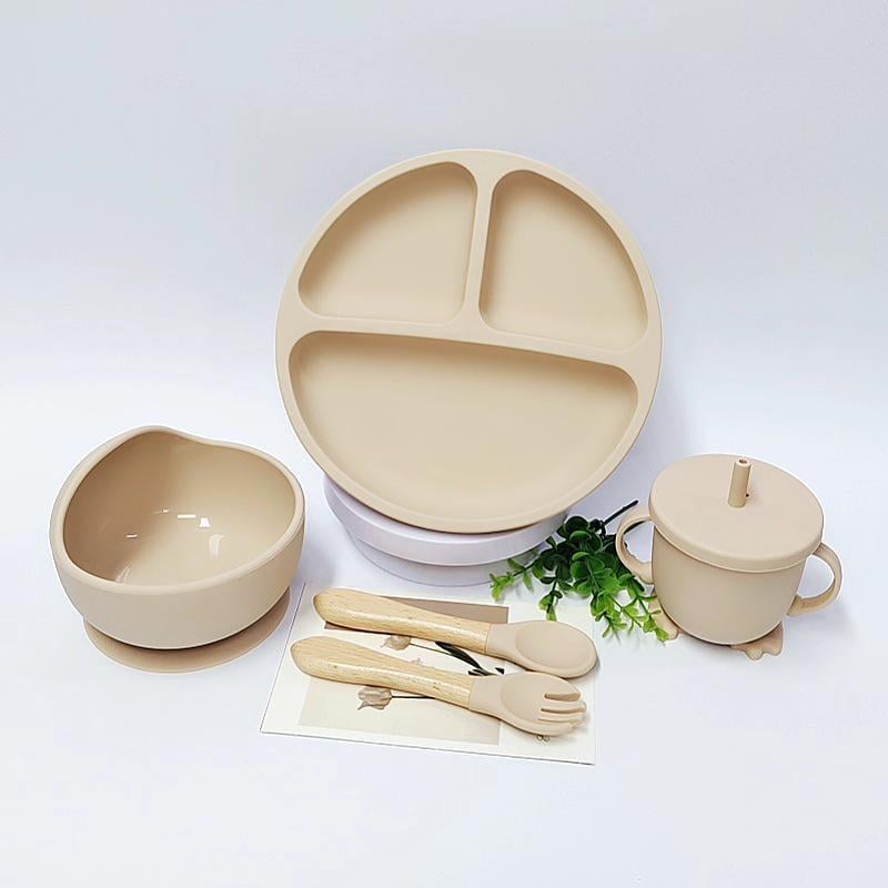 Дитячий посуд для годування RNDSHW img_e76548 Бежевий (65935)