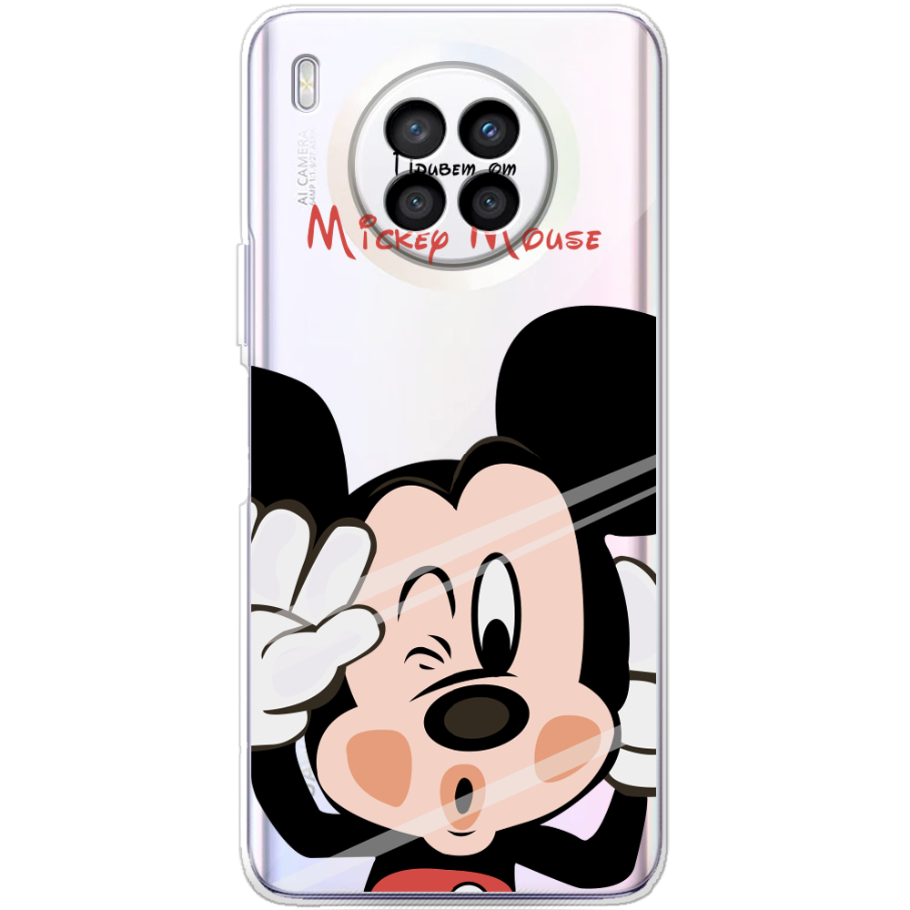 Чехол BoxFace Huawei Nova 8i Mister M Прозрачный силикон (43692-cc58-43692)