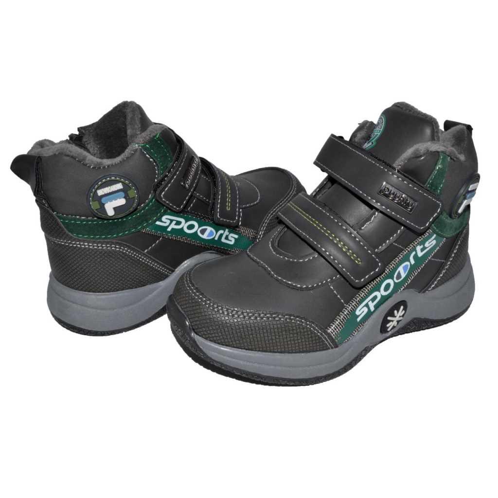 Ботинки демисезонные Y.TOP JR-351-9 р. 28 17 см Grey - фото 2 Ботинки демисезонные Y.TOP JR-351-9 р. 28 17 см Grey - фото 2