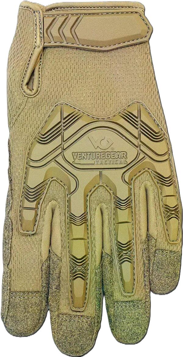 Перчатки противоударные военные Venture Gear VGTG40 Heavy-Duty синтетическая кожа/полиэстер M Coyote (626874) - фото 4 Перчатки противоударные военные Venture Gear VGTG40 Heavy-Duty синтетическая кожа/полиэстер M Coyote (626874) - фото 4