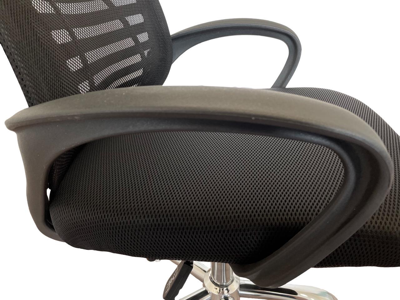 Крісло офісне комп'ютерне Bonro B-6200 Чорний (4260) - фото 6