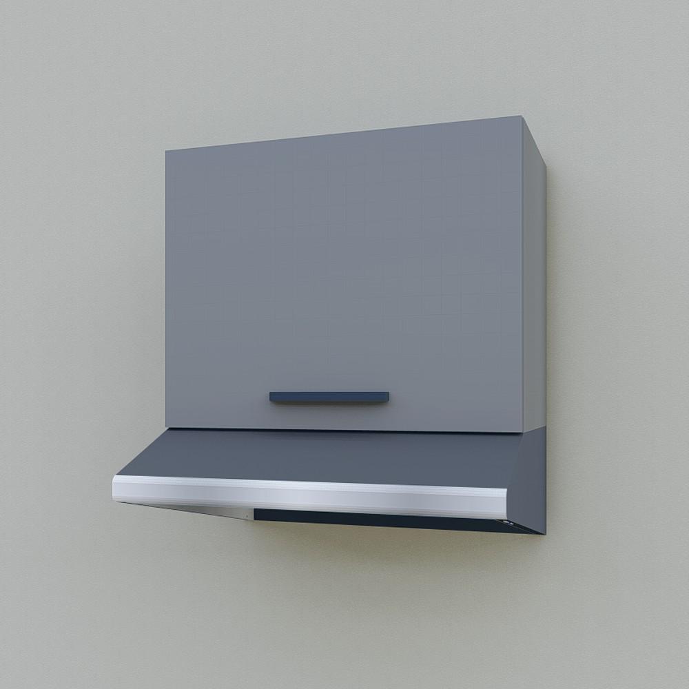 Шкаф навесной Opendoors МП9 для кухни под вытяжку 500 мм Антрацитовый (МП9/5) - фото 2 Шкаф навесной Opendoors МП9 для кухни под вытяжку 500 мм Антрацитовый (МП9/5) - фото 2