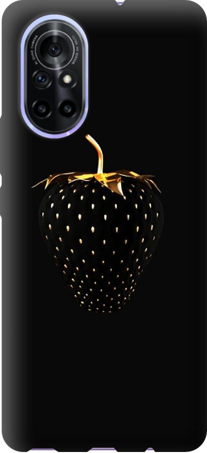 Чехол на Huawei Nova 8 Черная клубника (3585u-2245-42517)