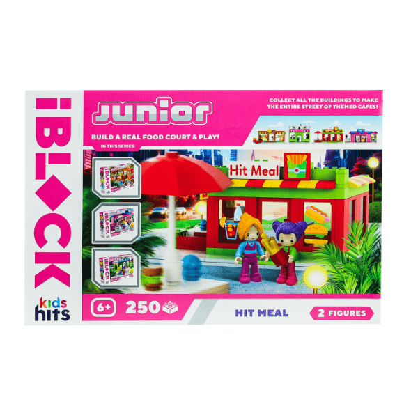 Конструктор Iblock KH08/003/2 Junior Модне кафе 250 дет. - фото 3