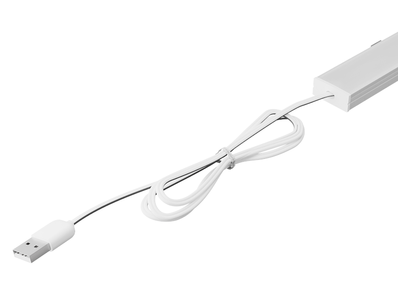 Светильник светодиодный накладной LEDUA USB с проводом 5V 8W 6500К 1000 мм (25232283) - фото 5 Светильник светодиодный накладной LEDUA USB с проводом 5V 8W 6500К 1000 мм (25232283) - фото 5