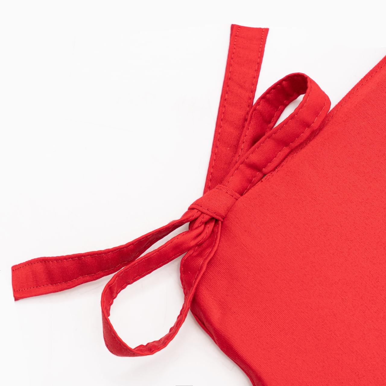 Подушка для стула/кресла/табурета 40х40х4 см Красный (2077826450) - фото 3 Подушка для стула/кресла/табурета 40х40х4 см Красный (2077826450) - фото 3