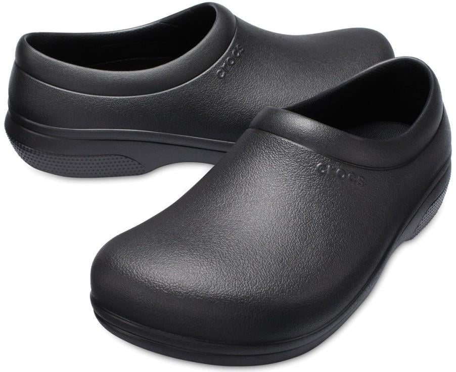 Крокси жіночі спеціаліст Crocs On The Clock Work Slip-On р. 39-40 Black (27021)