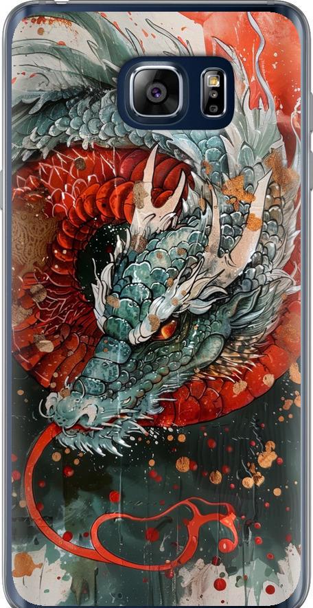 Чехол на Samsung Galaxy Note 5 N920C Стихия огня (6101t-127-42517)