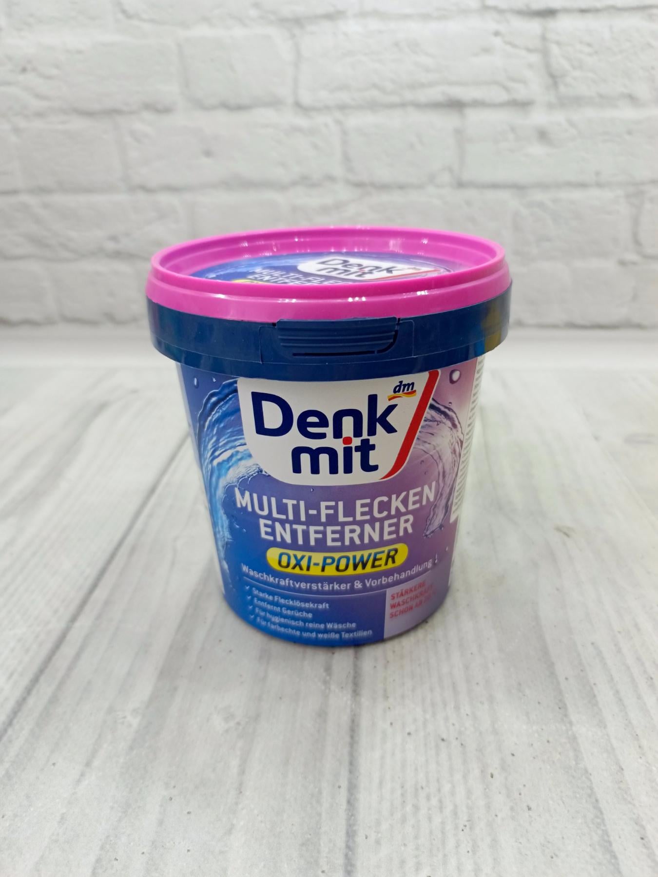 Плямовивідник універсальний з активним киснем Denkmit Oxi Power Multi-Flecken-Entferner 750 г (2098576077)