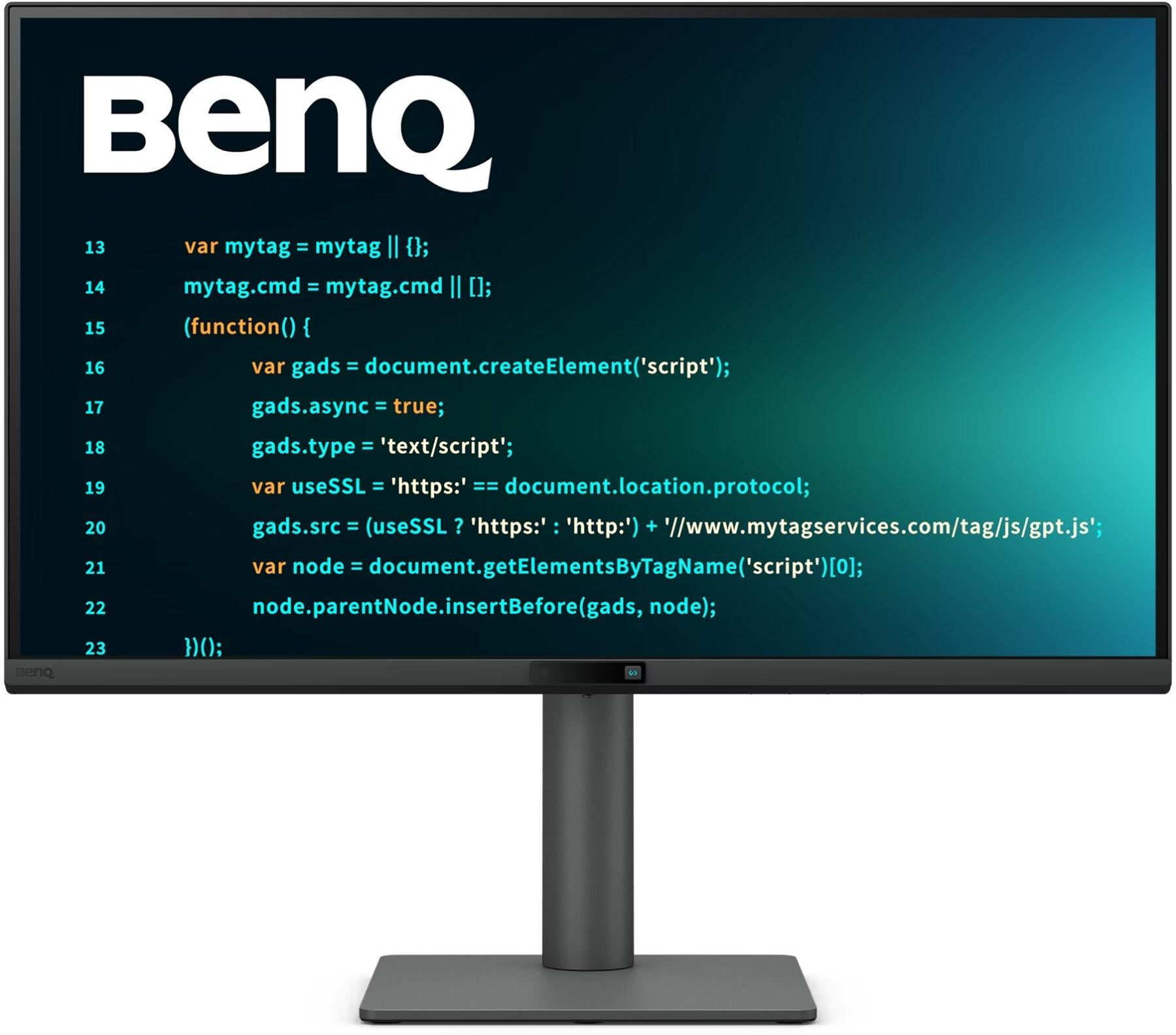 Монітор поворотний BenQ RD270Q Чорний (9H.LPCLM.MBE)