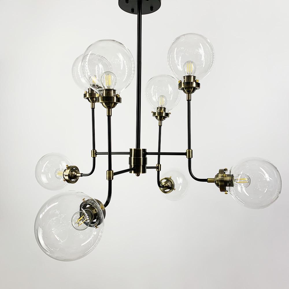 Люстра стельова на 8 плафонів в стилі Loft (MJ 79/8) - фото 6