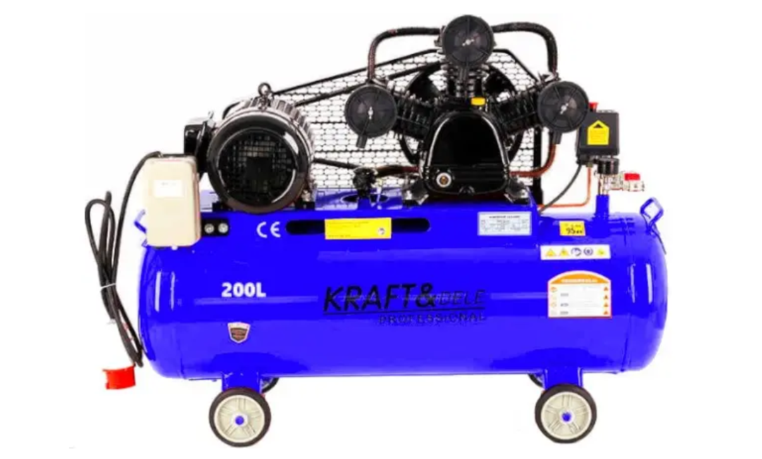 Компресор електричний оливний Kraft&Dele KD4065 200 л 3-поршневий (29535886) Компресор електричний оливний Kraft&Dele KD4065 200 л 3-поршневий (29535886)