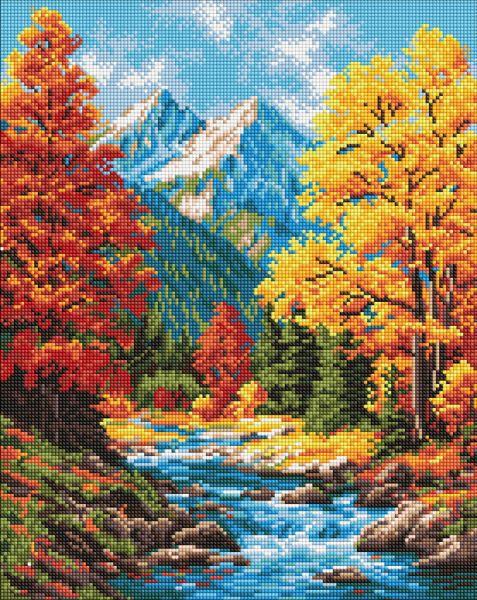 Алмазна мозаїка Осінній подих лісу art_selena_ua 40х50 см (AMO8362)