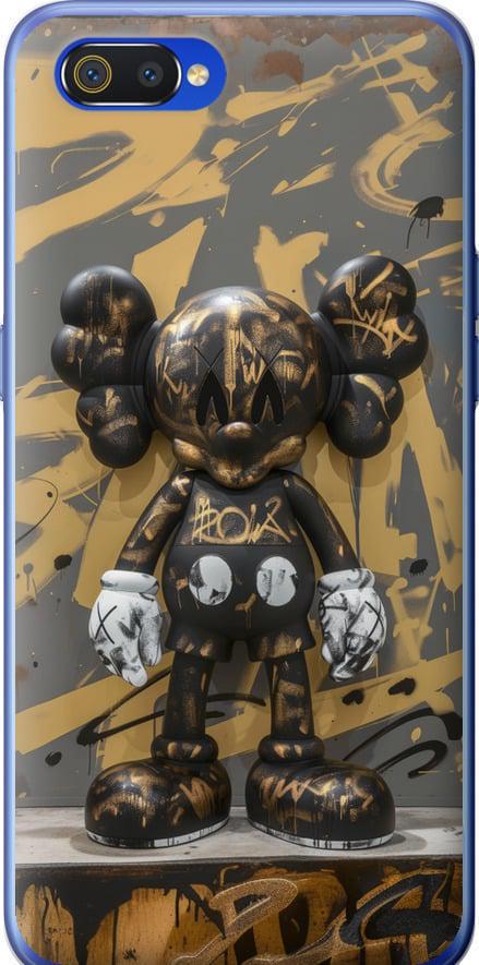 Чехол на Realme C2 Bronze kaws (6097t-1852-42517)