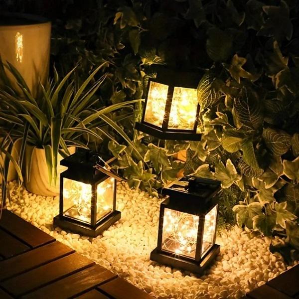 Підвісний світильник для вуличного освітлення працює на сонячній батареї 2 шт. (L00089) - фото 7 Підвісний світильник для вуличного освітлення працює на сонячній батареї 2 шт. (L00089) - фото 7