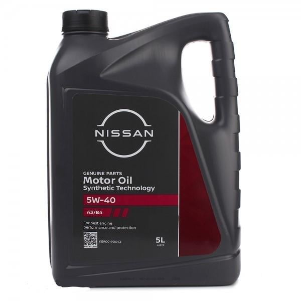 Моторна олива Nissan Motor Oil 5W40 5 л (38296397)