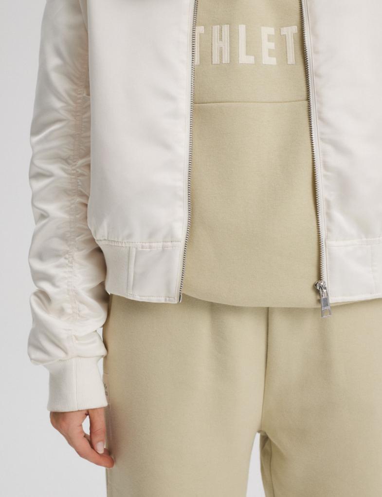 Куртка-бомбер женская Diverse BIIA M Кремовой (5902598979643) - фото 5