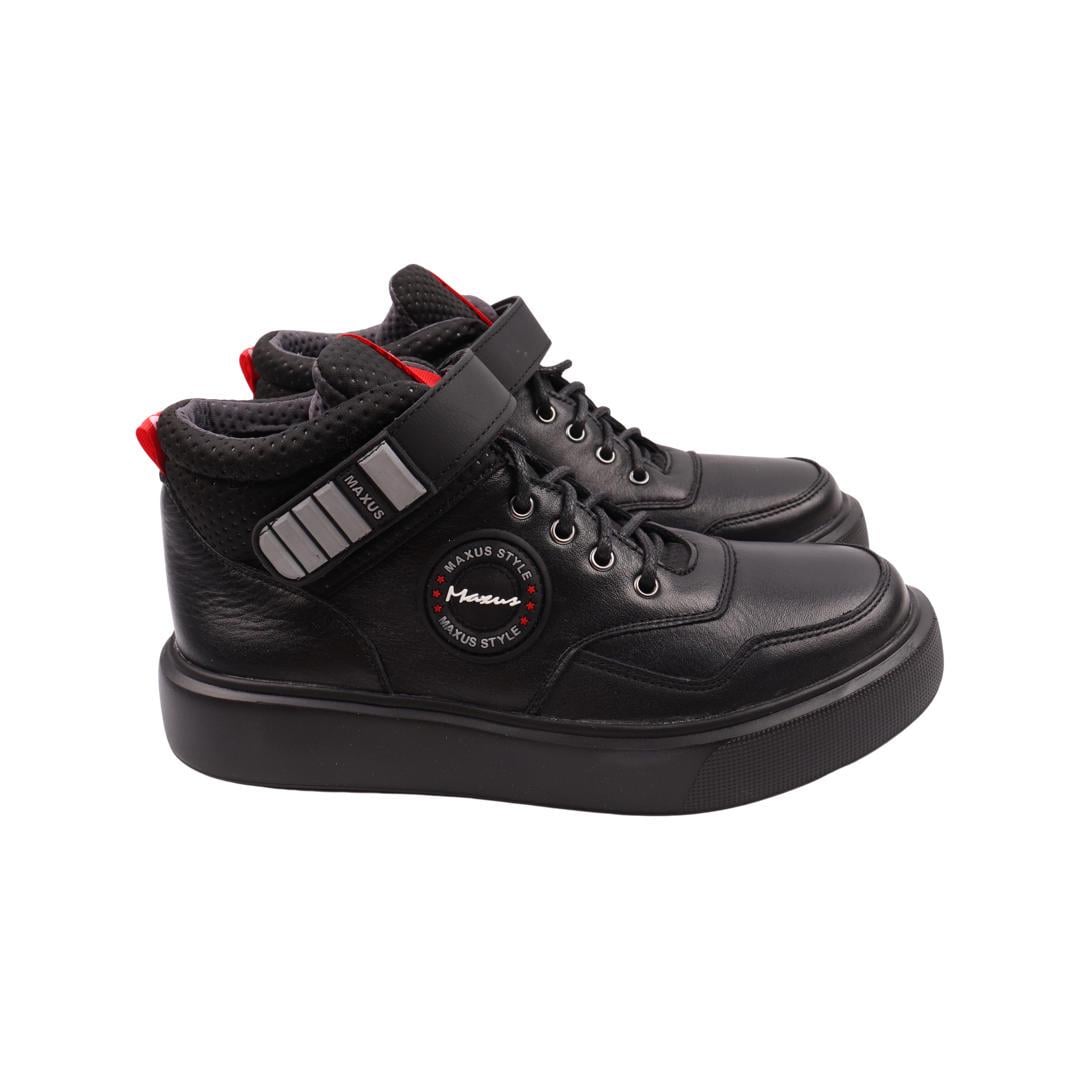 Ботинки мужские Maxus натуральная кожа р. 37 Черный (55-20/22DHC)