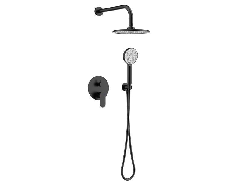 Душевая система скрытого монтажа AiM DG203-1 Черный матовый (RS-DG203-1 matte black)