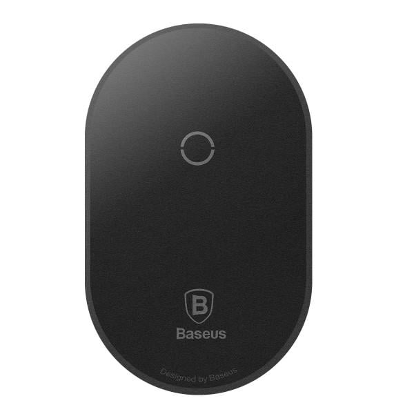 Приймач для бездротової зарядки Qi BASEUS Microfiber Wireless Charging Receiver (For iPhone) | 1A | black