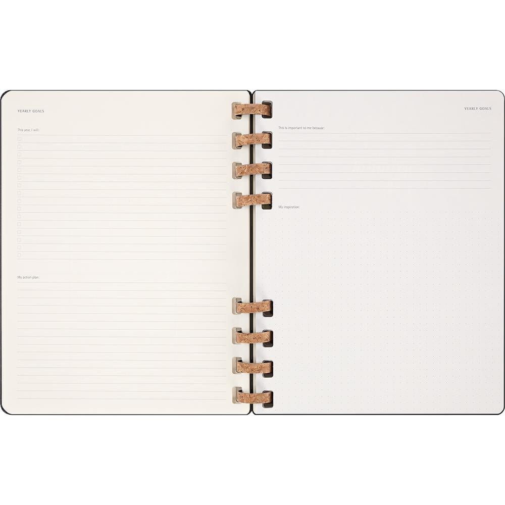 Щотижневик Moleskine 2025 Spiral великий (DHSPB12MWH4Y25) - фото 6