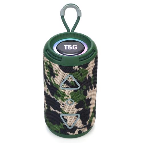 Портативная колонка Bluetooth TG656 8 Вт с ремешком Camo (13827344)