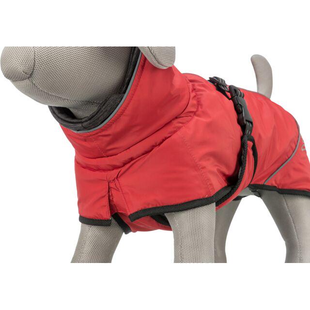 Попона зимняя Trixie Explore thermo S 40 см Красный - фото 5