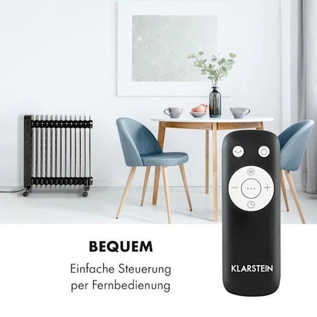 Масляний обігрівач KLARSTEIN Thermaxx Heatstream 2500 Вт (10035109) - фото 5 Масляний обігрівач KLARSTEIN Thermaxx Heatstream 2500 Вт (10035109) - фото 5