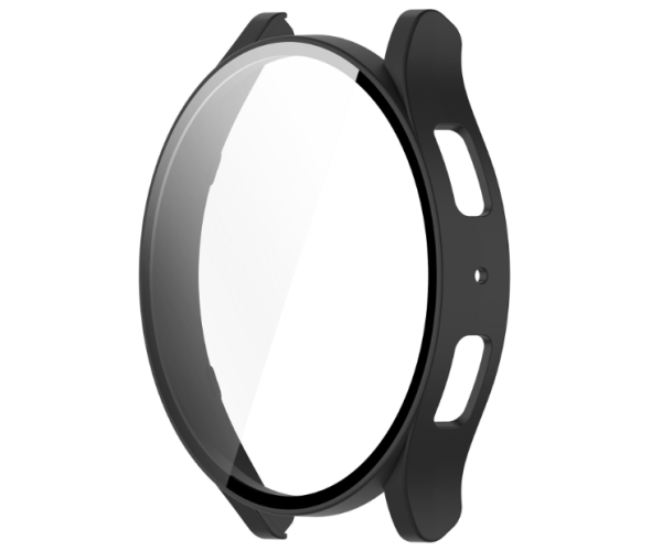 Чохол із захисним склом Protective Cover with Glass для Samsung Galaxy Watch 6 40 мм Чорний