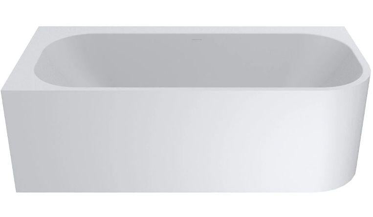Ванна из искусственного камня Miraggio Maria R 186x87 см Белый глянцевый (8814823)