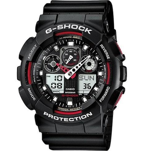 Часы кварцевые Casio GA-100-1A4ER D 55 мм (11782629)