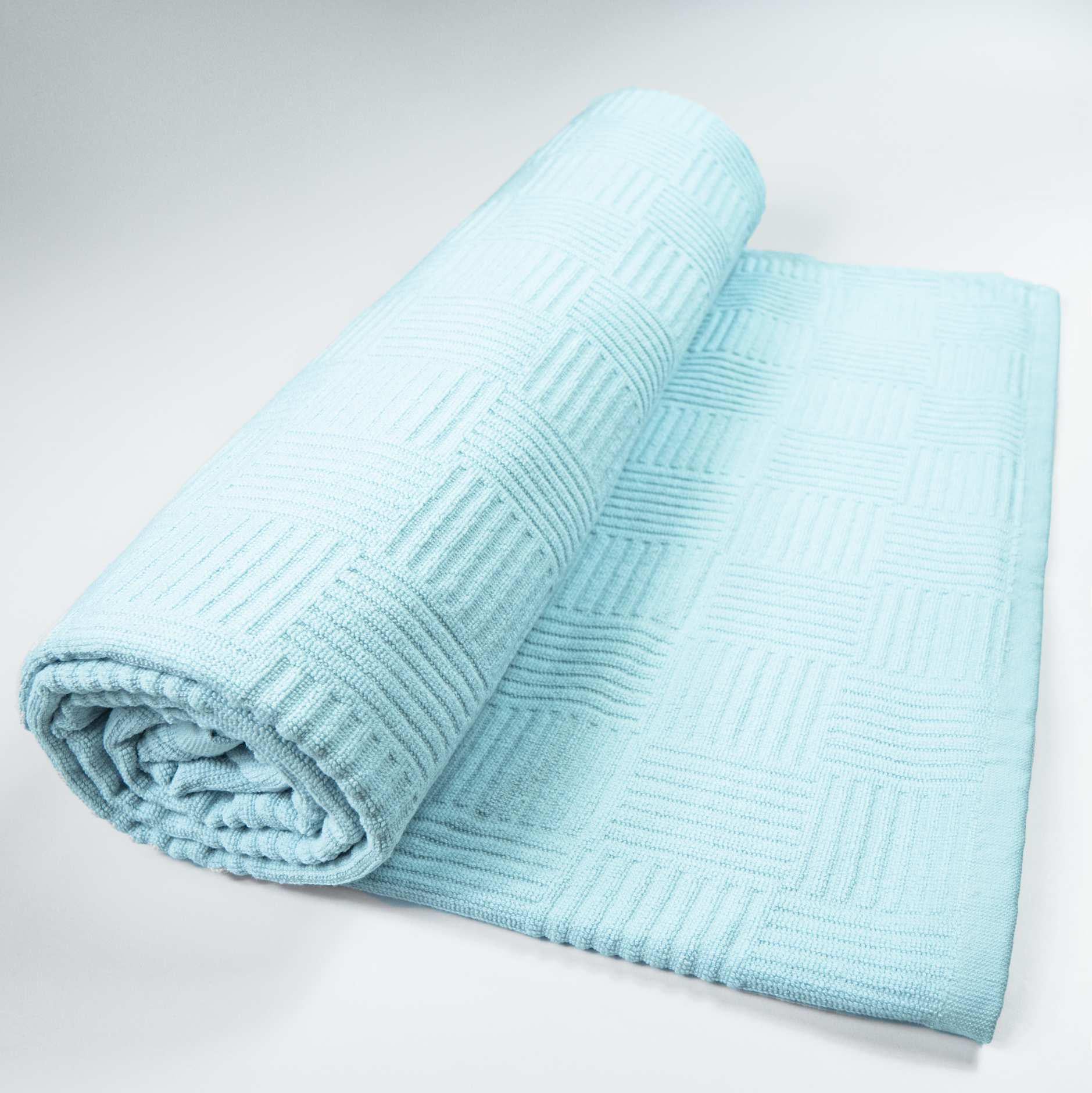 Простынь-покрывало YouStar махровая 160х200 см Голубой (400-g-160x200-blue)