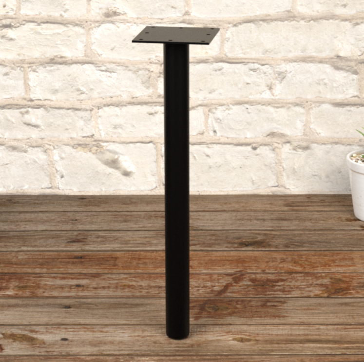 Опора для стола Арекс Квест R 200х725 мм Черный (19419245)