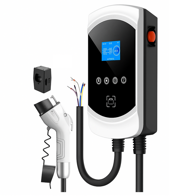 Зарядка для електромобіля Feyree 7,4 кВт 32А 1-фаза type 1 американське авто wi-fi з DLB функцією