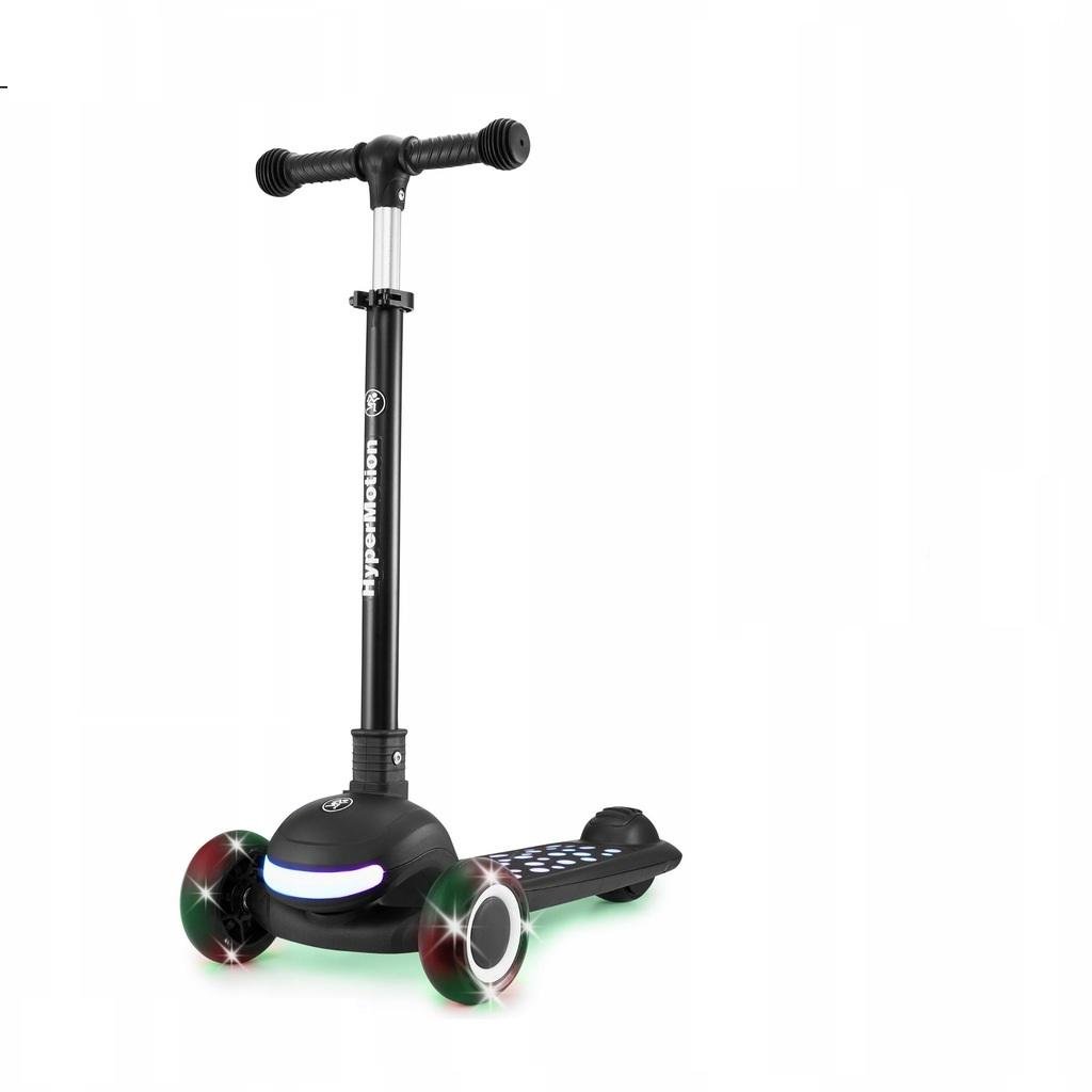 Самокат Детский балансировочный HyperMotion LUMI 3в1 светодиодные колеса Black (5900168938434) Самокат Детский балансировочный HyperMotion LUMI 3в1 светодиодные колеса Black (5900168938434)
