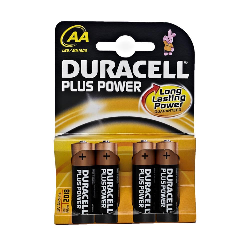 Батарейки Duracell AA щелочные 1,5V 4 шт. (114766)