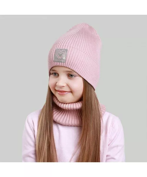 Шапка дитяча Elf Поллі р. 50 Рожевий (OK002217)