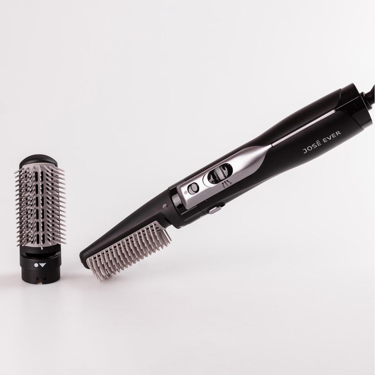 Фен стайлер для волос Sokany JE204SL 2в1 1000 Вт Серебреный (3735) - фото 2