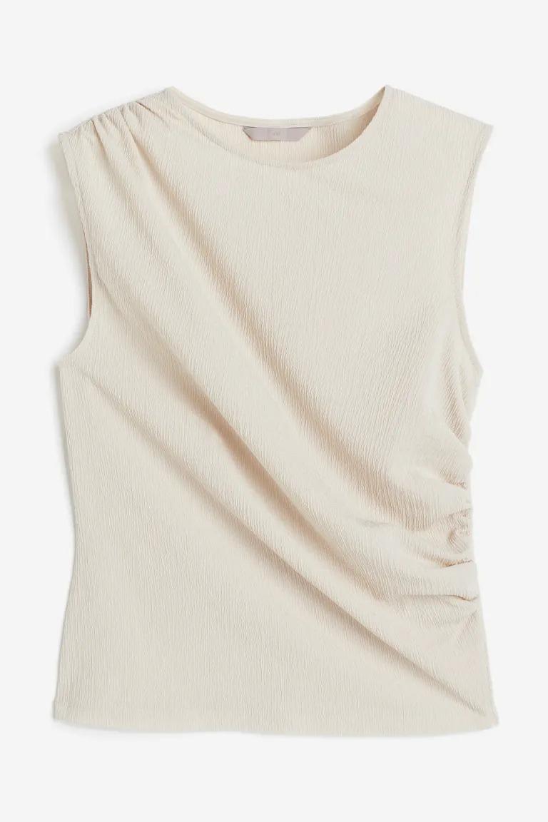 Топ H&M S Светло-бежевый (1225516) - фото 3