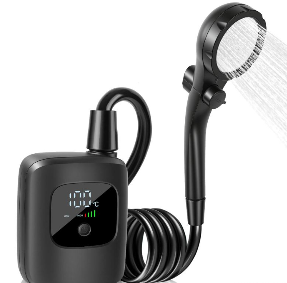 Туристичний душ акумуляторний із силіконовим шлангом Electric Outdoor Shower (DT-1166)