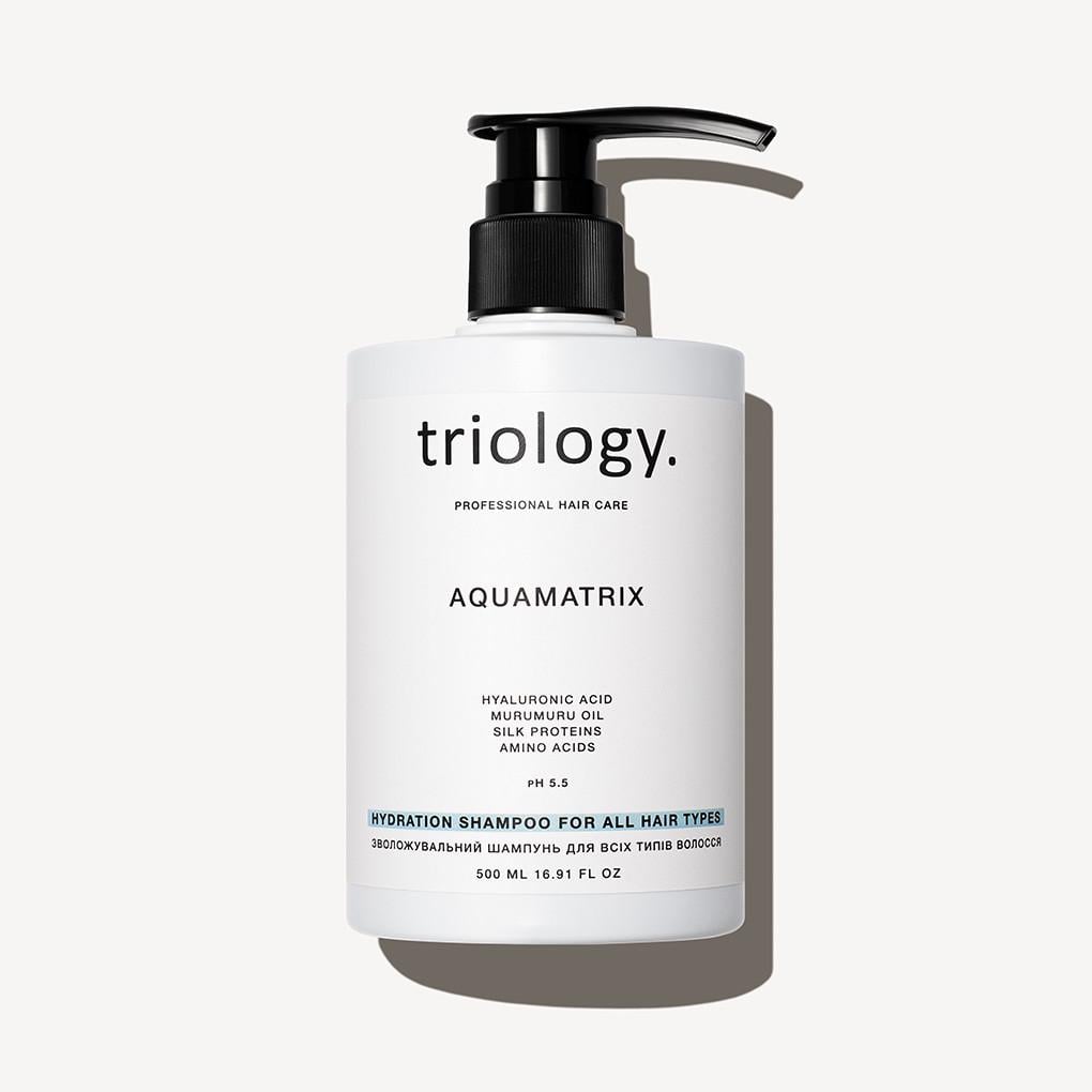 Увлажняющий шампунь для всех типов волос Triology Aquamatrix